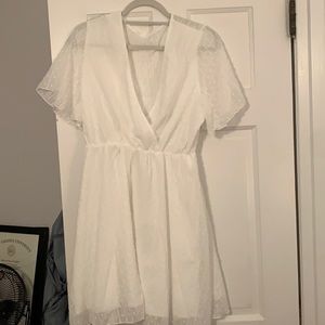White dress